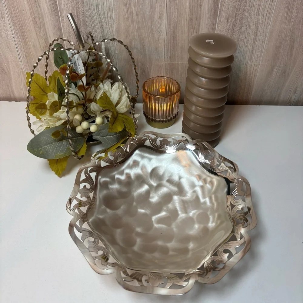 Vintage WMF IKORA Silver Serve-ware Bowl Candy Dish